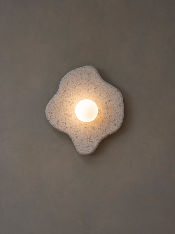 Blob Sconce #2 - Beige Terrazzo